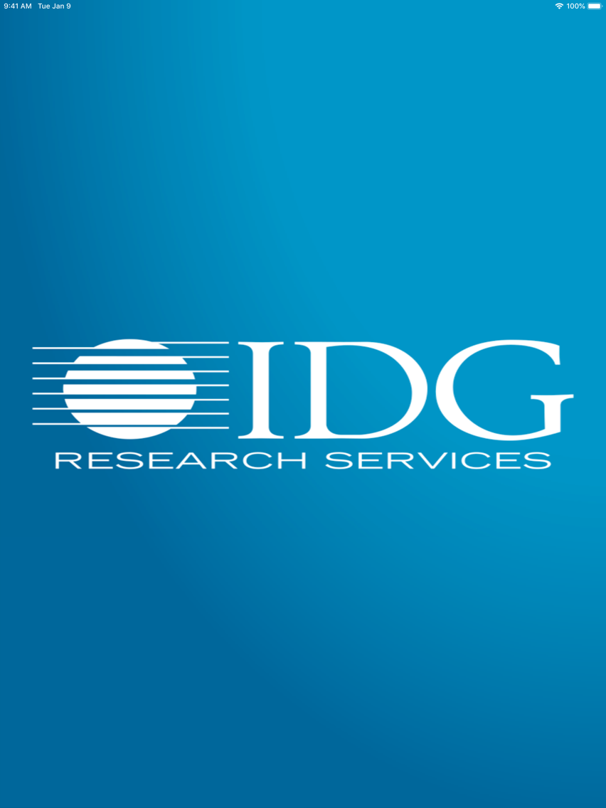 IDG Research Services-Eventos الملصق