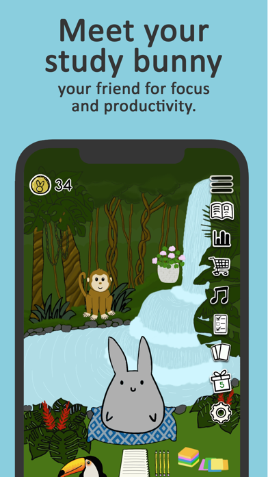 Study Bunny: Focus Timer poster