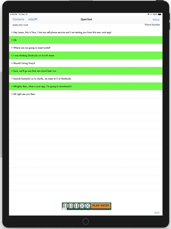 Open Text poster