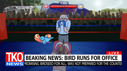 Election Year Knockout: Boxing poster