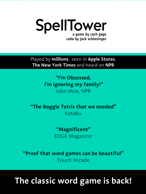 SpellTower poster