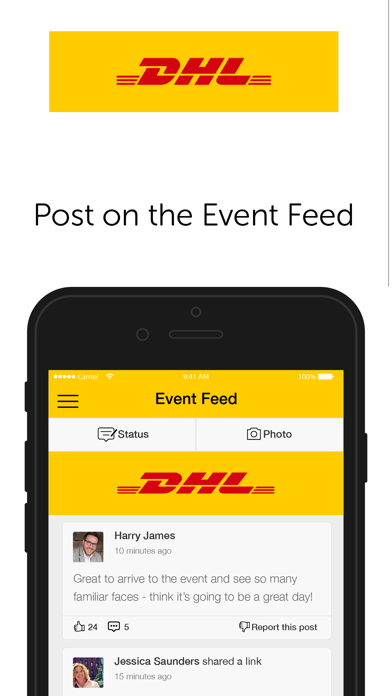 DHL Live Events App poster