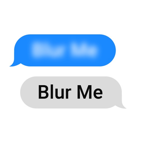 Blur Out any Message Stickers