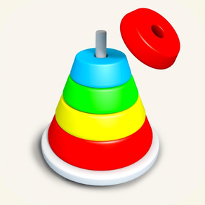 Hoop Stack 3D: Draw Sort Ring