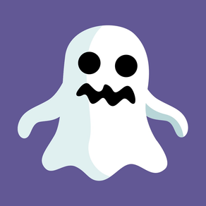 Spooky Halloween Ghost Sticker