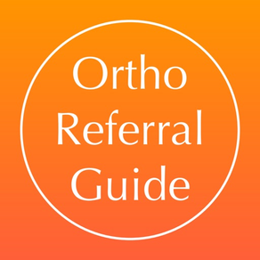 Orthopedic Referral Guidelines