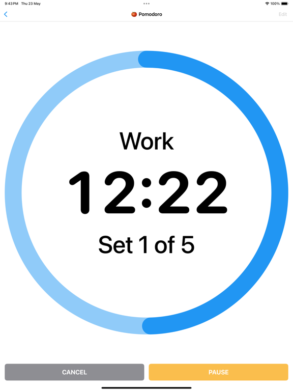 Interval Timer for Tasks poster