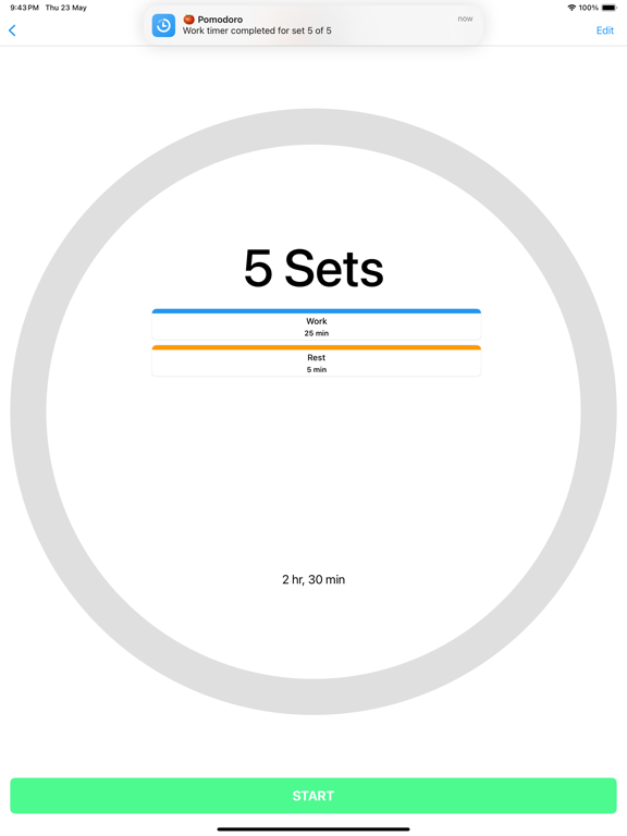 Interval Timer for Tasks poster