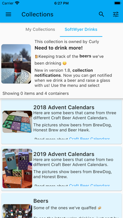 Collections Application poster