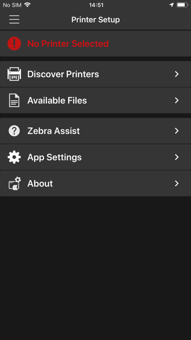 Zebra Printer Setup Utility poster