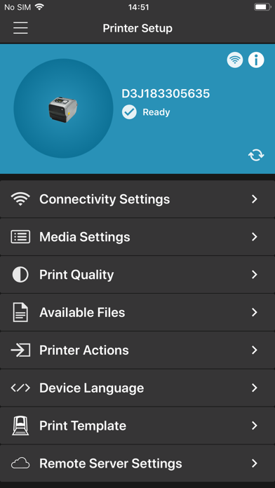 Zebra Printer Setup Utility poster