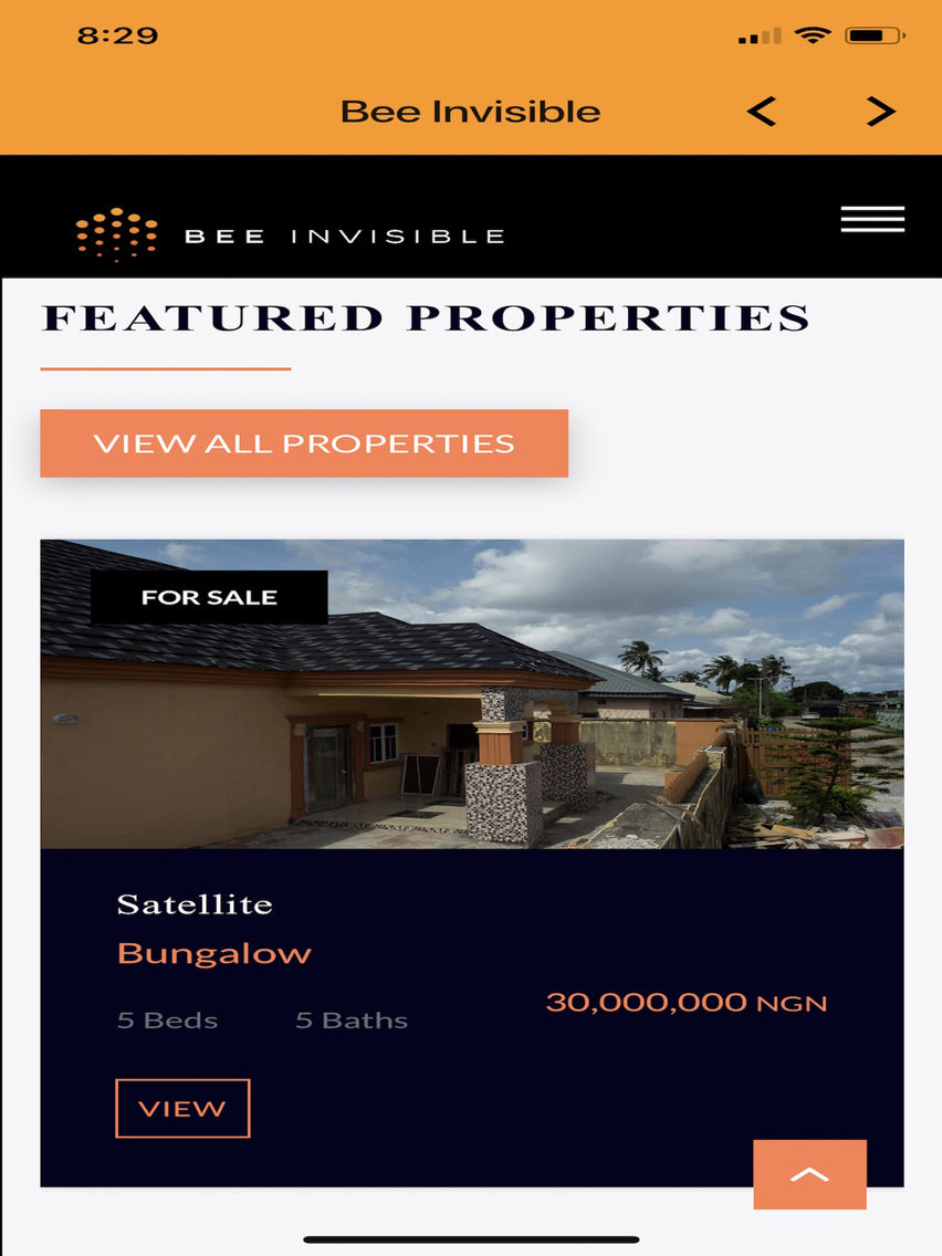 BeeInvisible Properties poster