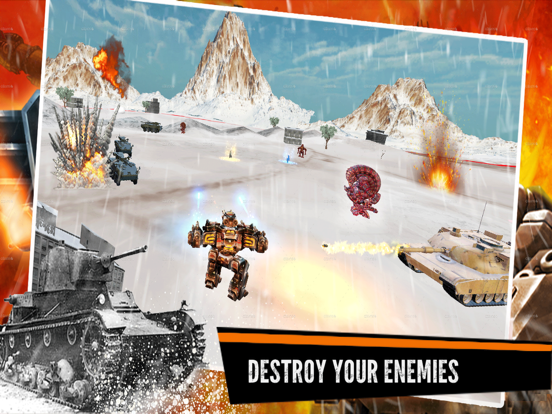 Robots War robot fighting game poster