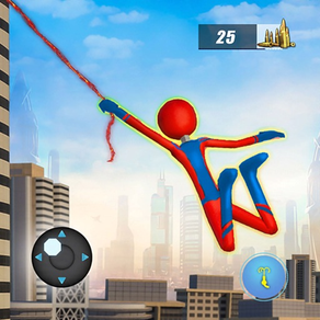 Stickman Rope Hero City