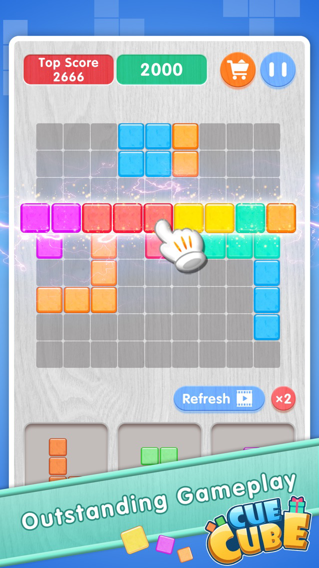 Cue Cube poster