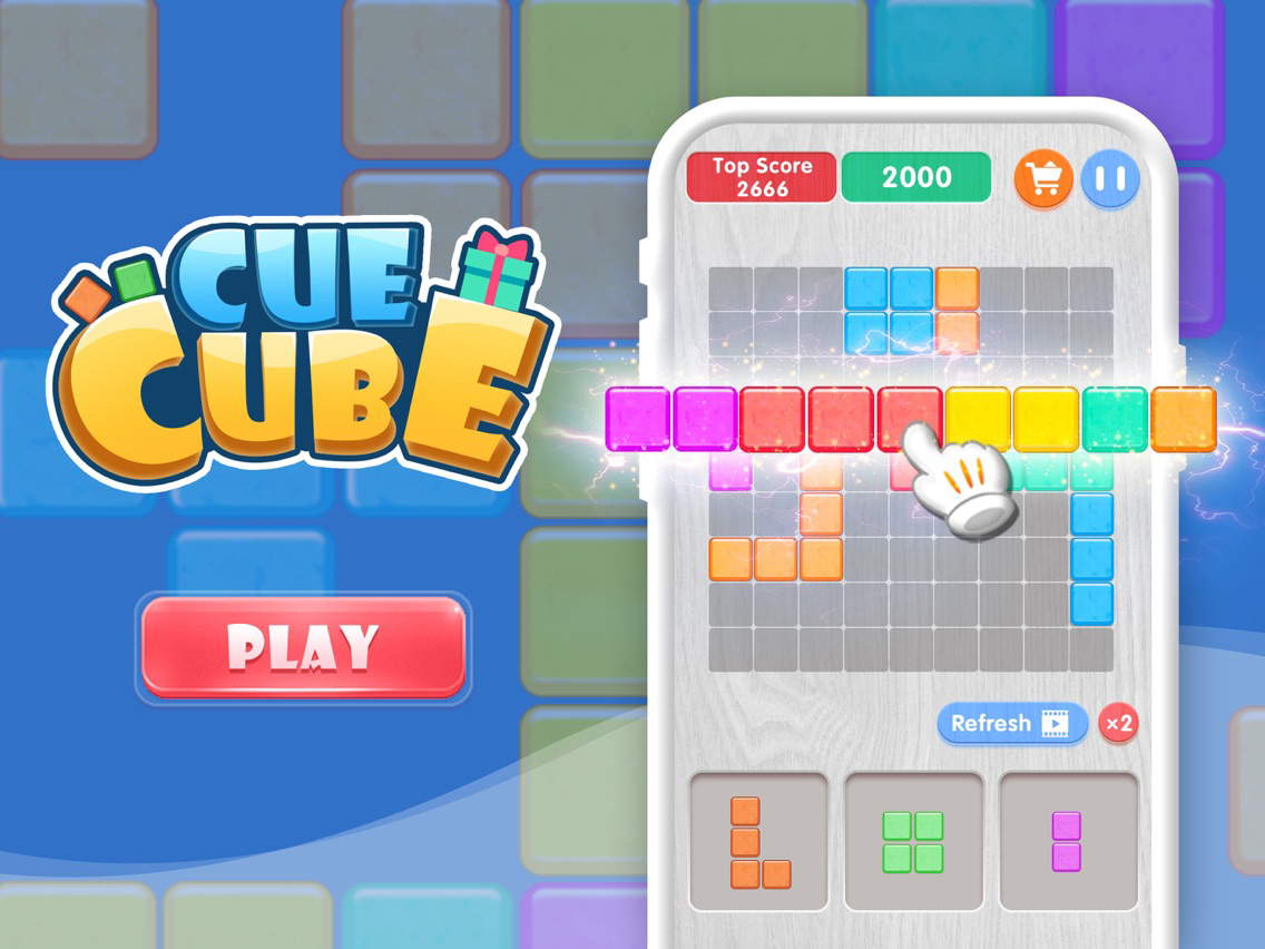 Cue Cube poster