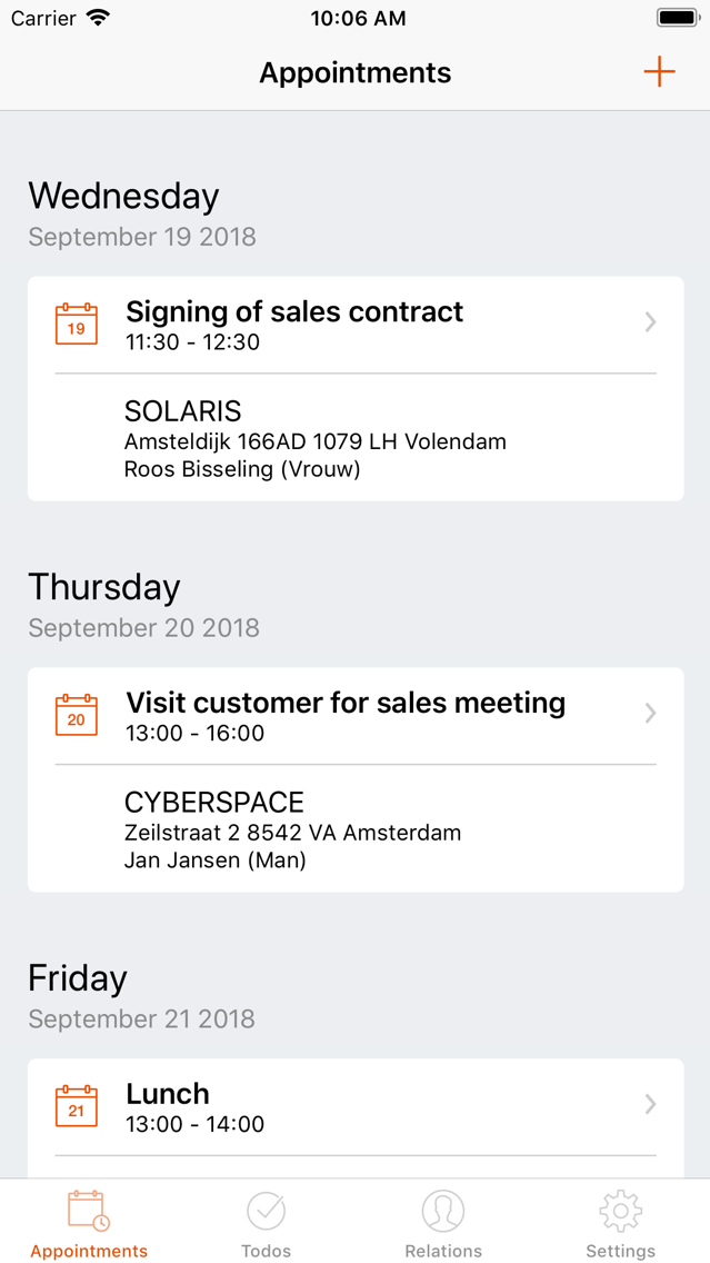 Ridder iQ CRM for iOS (iPhone/iPad) - Free Download at AppPure