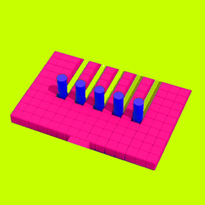 Sticky 3D - Collect Cubes