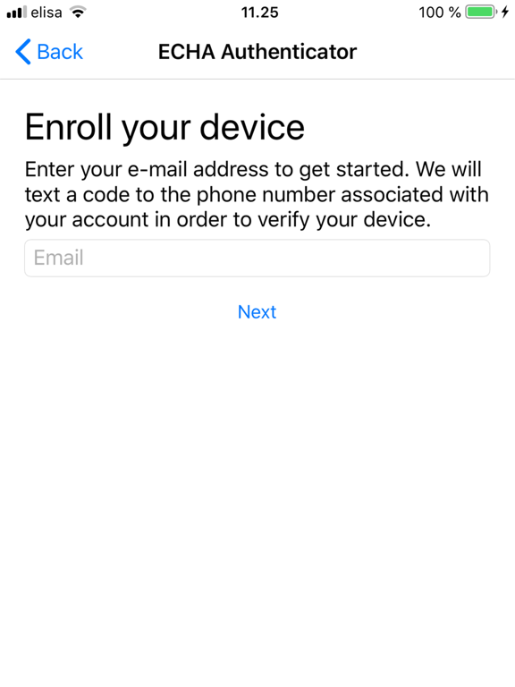 Echa Authenticator poster