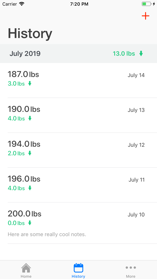 Weight Log - Weight Tracker poster