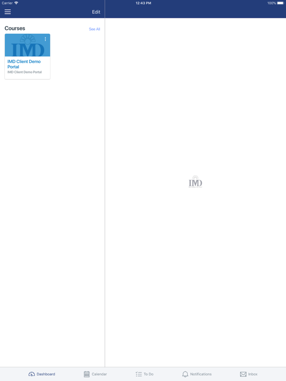 IMD Learning App poster