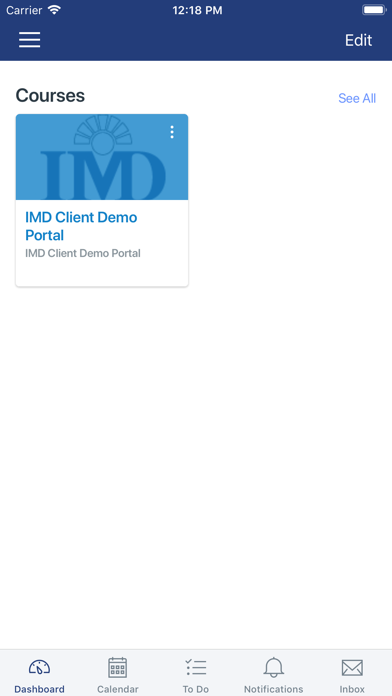 IMD Learning App poster