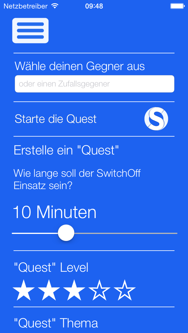 SwitchOff (DE) Plakat