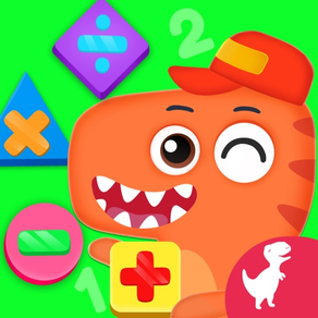 Dino School Kids Math Games