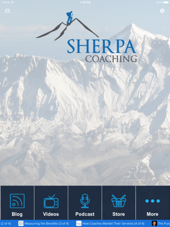 Sherpa Coaching You Lead poster
