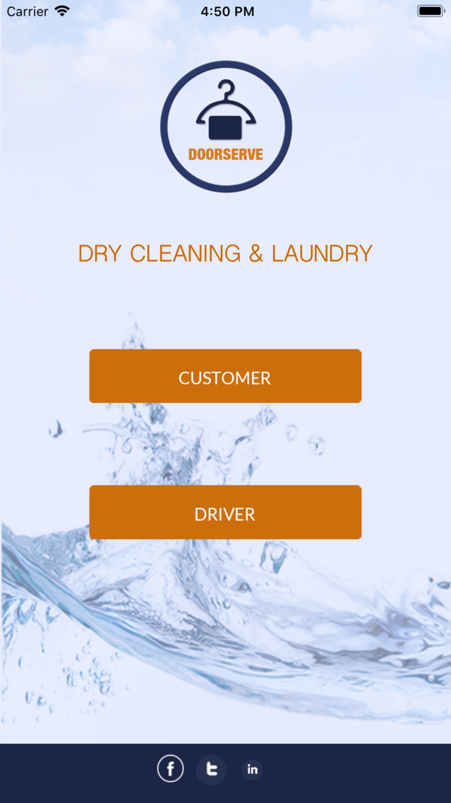 DoorServe Dry Cleaning poster