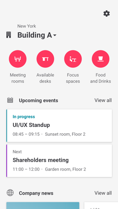 Interact Workspace poster
