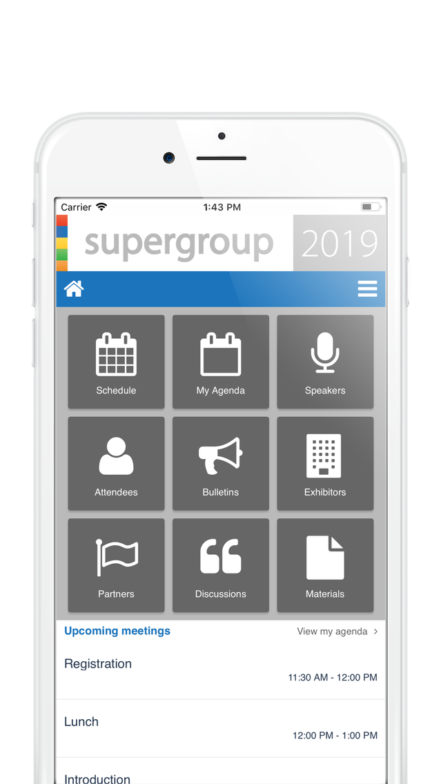 Supergroup 2019 poster