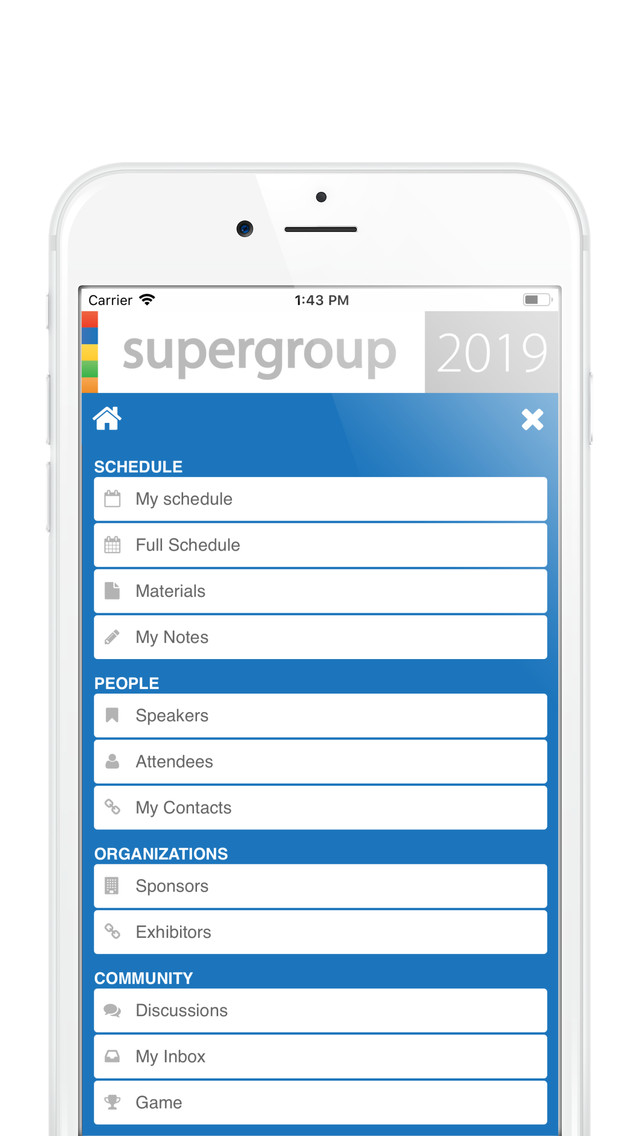 Supergroup 2019 poster