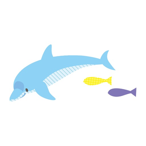 Sea illustration sticker