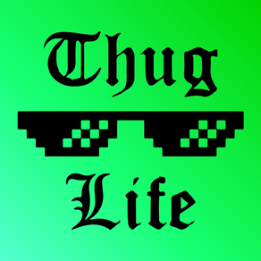 Thug Life Swag Stickers Pack