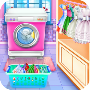 Juego Olivia lava la ropa