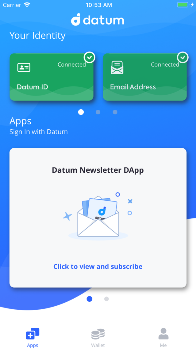 Datum ID poster