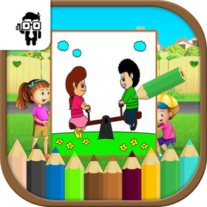 Play Time Kids Coloring Book