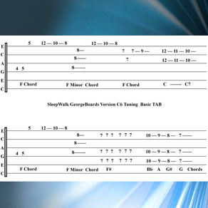 Sleepwalk Printable Tabs With Audio