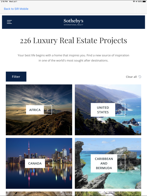 Sotheby's International Realty poster