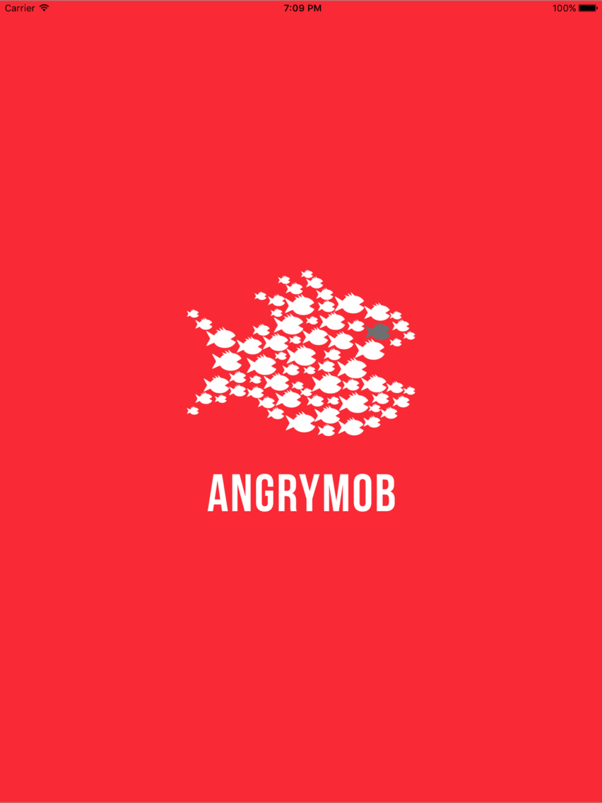 AngryMob App poster