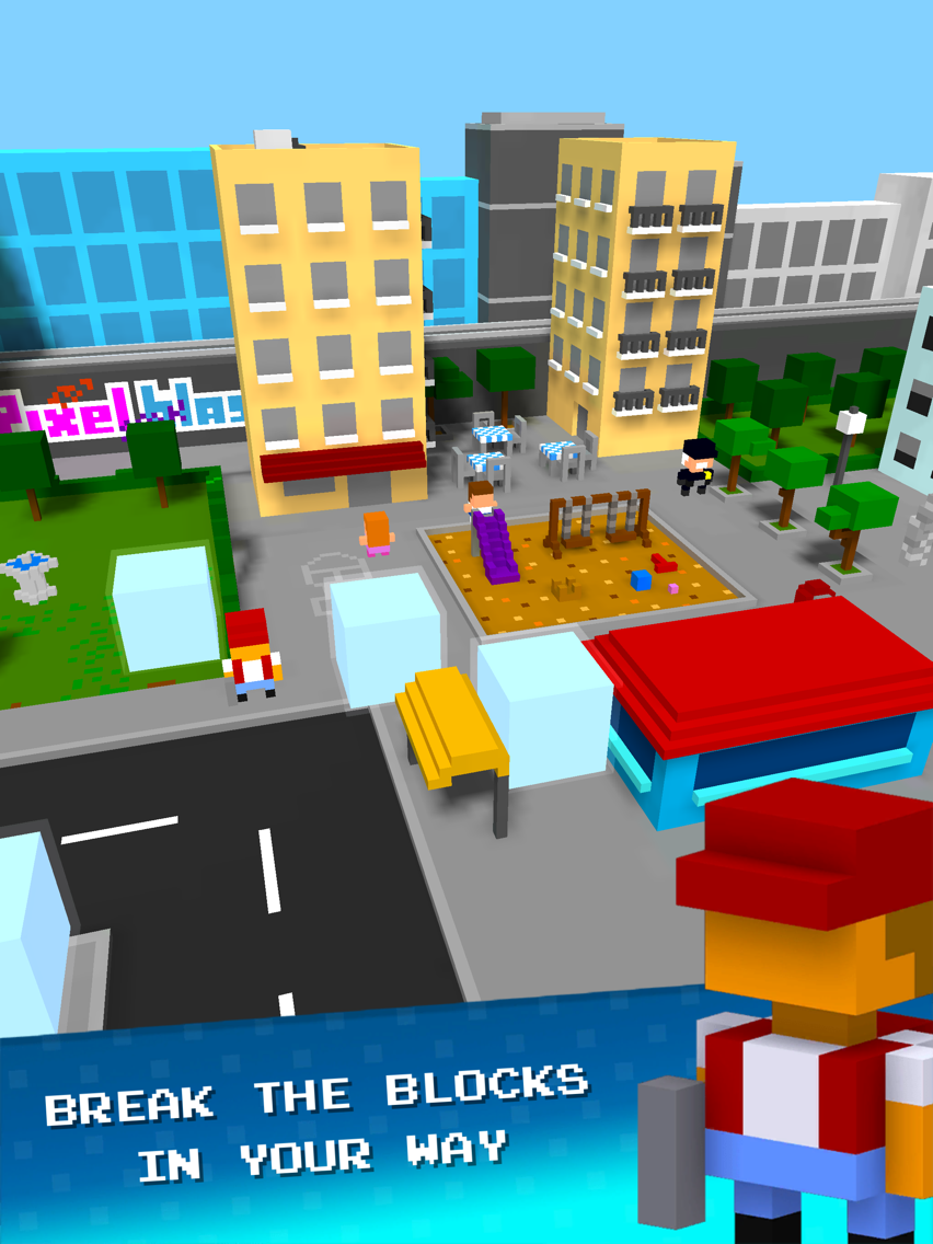 Pixel Blast 3D poster