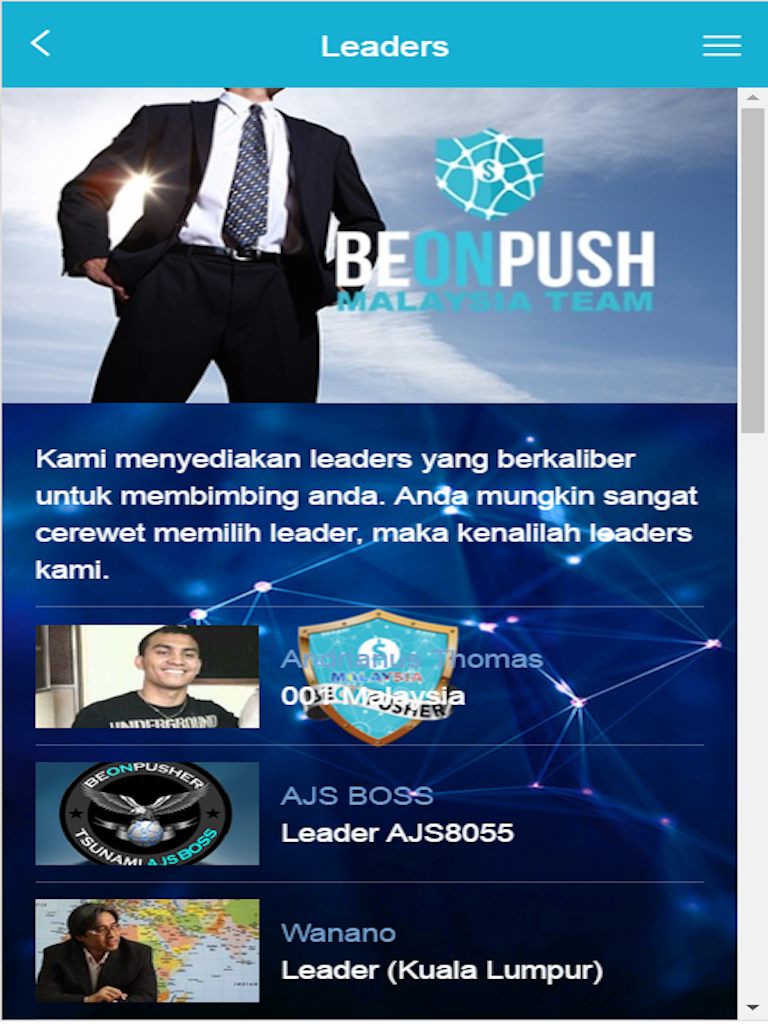 Beonpush Malaysia poster