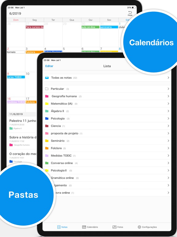 Simple Notas - bloco de notas Cartaz