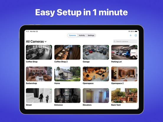 Faceter Video Surveillance poster