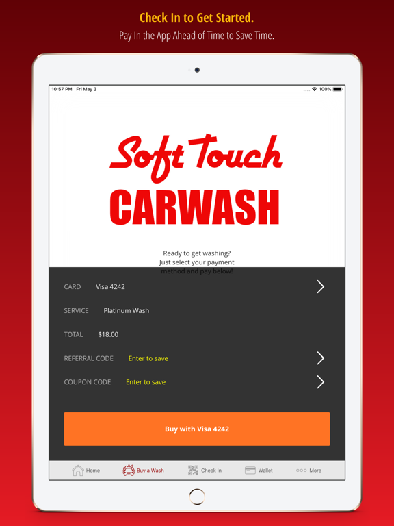 Soft Touch Car Wash Centralia Cartaz