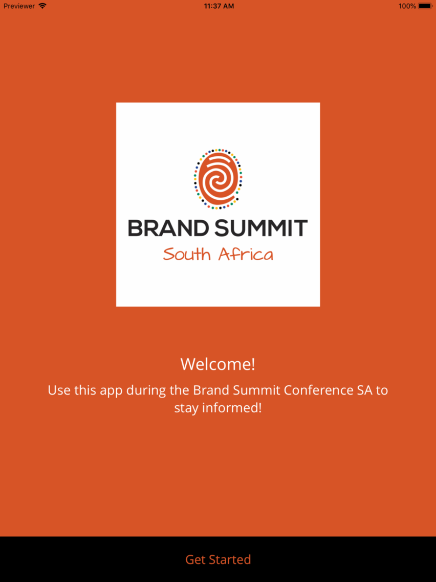 Brand Summit poster