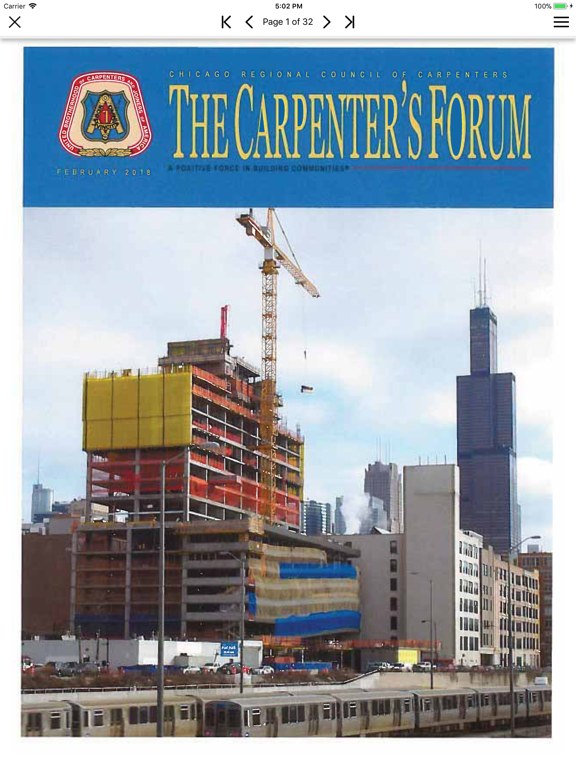 Chicago Council of Carpenters poster