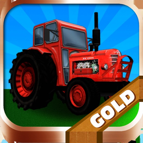 Tractor Farm Driver - Gold