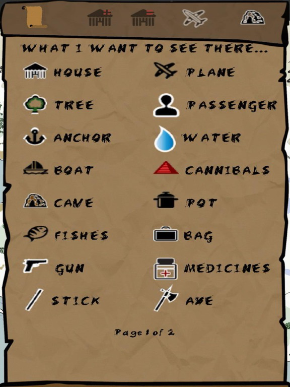 Map for The Forest poster